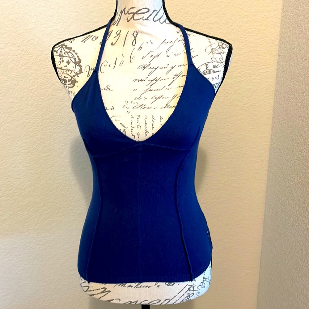 Blue Armani Jeans tank top